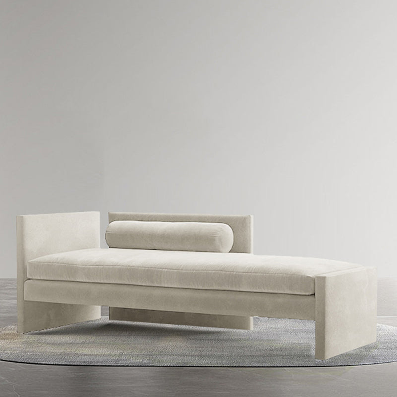 Living Room Chaise Square Arms Modern Style Chaise Lounge with Upholster Clearhalo 'Chairs & Seating' 'Chaise Lounge' 'chaise_lounge' 'furn' 'furn_chaise_lounge' 'Furniture' 'Living Room Furniture' 7261514