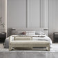 Living Room Chaise Square Arms Modern Style Chaise Lounge with Upholster Clearhalo 'Chairs & Seating' 'Chaise Lounge' 'chaise_lounge' 'furn' 'furn_chaise_lounge' 'Furniture' 'Living Room Furniture' 7261516