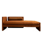 Living Room Chaise Square Arms Modern Style Chaise Lounge with Upholster Clearhalo 'Chairs & Seating' 'Chaise Lounge' 'chaise_lounge' 'furn' 'furn_chaise_lounge' 'Furniture' 'Living Room Furniture' 7261518