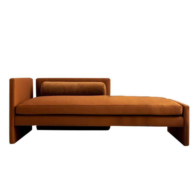 Living Room Chaise Square Arms Modern Style Chaise Lounge with Upholster Clearhalo 'Chairs & Seating' 'Chaise Lounge' 'chaise_lounge' 'furn' 'furn_chaise_lounge' 'Furniture' 'Living Room Furniture' 7261518