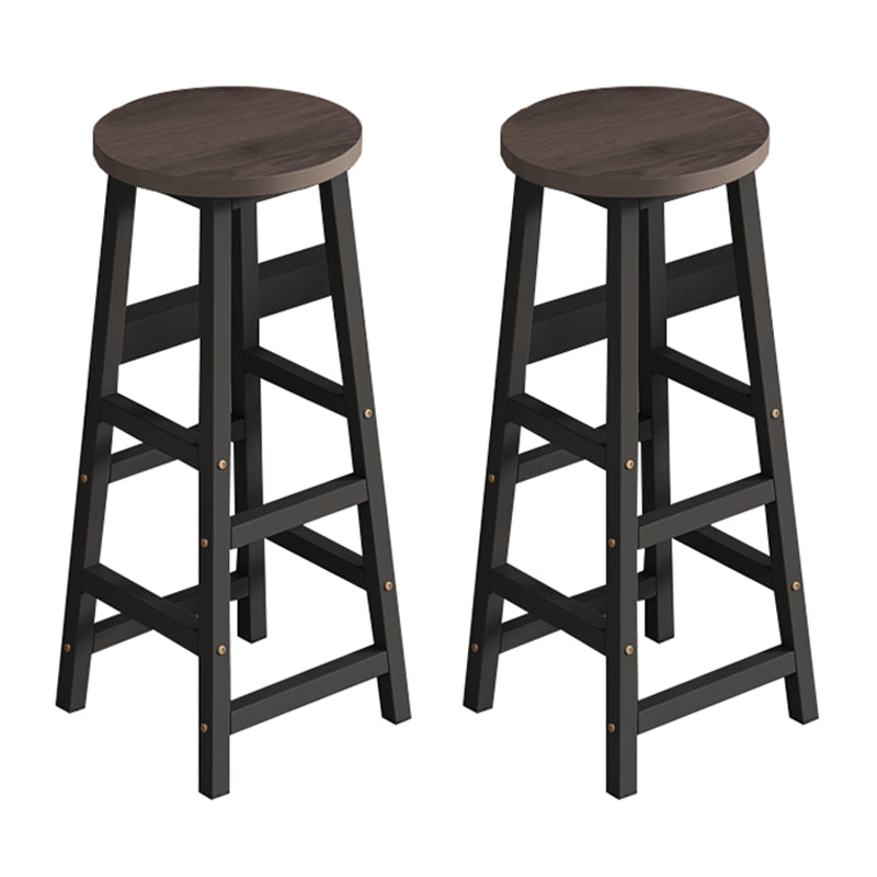 Modern Rectangle Wood Bar Table 2/3/4/5 Pieces Bar Table Set for Cafe Chair(s) None 2 Piece Set Clearhalo 'Bar Furniture' 'furn' 'furn_home_bar_bar_sets' 'Furniture' 'Home Bars & Bar Sets' 'home_bar_bar_sets' 'Kitchen & Dining Furniture' 7262098