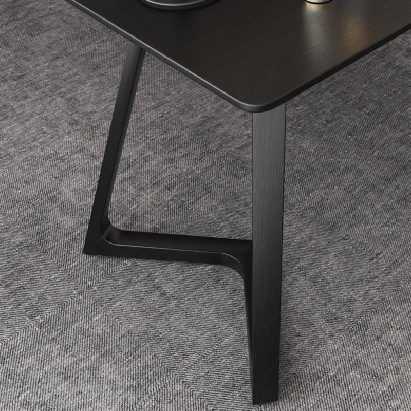 Bureau de bureau massif de style moderne Bureau rectangulaire Home Writing Desk