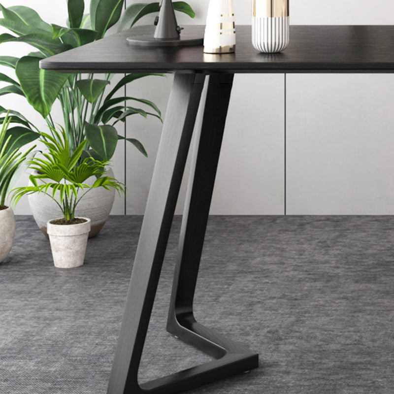 Bureau de bureau massif de style moderne Bureau rectangulaire Home Writing Desk