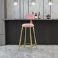 Industrial Armless Dining Stools Round Bar Stools with Metal Base Clearhalo 'Bar Furniture' 'Bar Stools' 'bar_stools' 'furn' 'furn_bar_stools' 'Furniture' 'Kitchen & Dining Furniture' 7263487