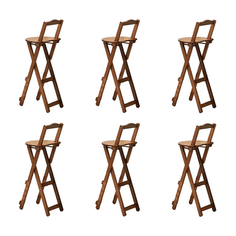 Sgabello in legno in stile moderno con bancone e sgabello da bar per soggiorno