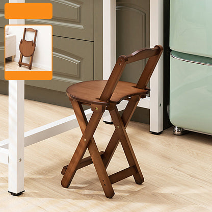 Sgabello in legno in stile moderno con bancone e sgabello da bar per soggiorno