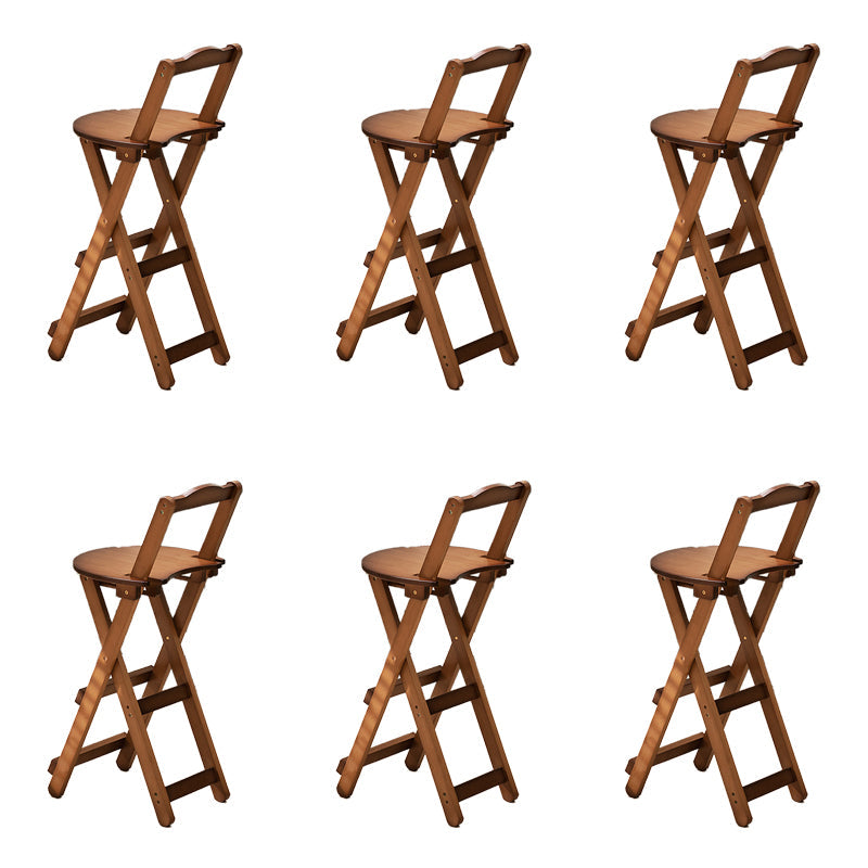 Sgabello in legno in stile moderno con bancone e sgabello da bar per soggiorno