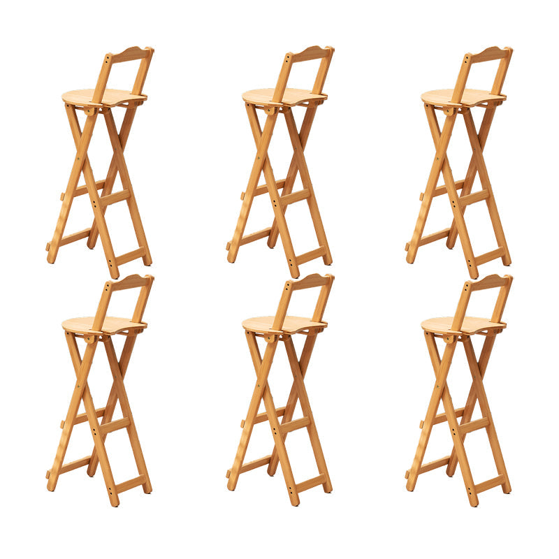 Sgabello in legno in stile moderno con bancone e sgabello da bar per soggiorno