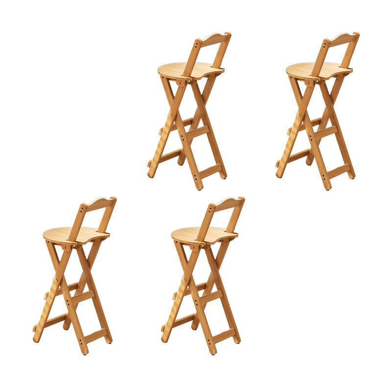 Sgabello in legno in stile moderno con bancone e sgabello da bar per soggiorno