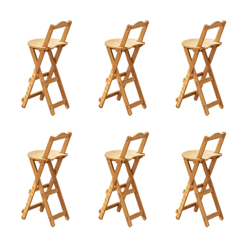 Sgabello in legno in stile moderno con bancone e sgabello da bar per soggiorno