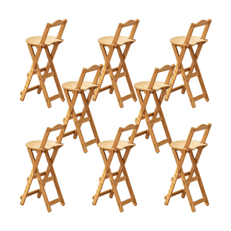 Sgabello in legno in stile moderno con bancone e sgabello da bar per soggiorno