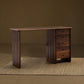 Modern Rectangle Wood Bar Table Wood Base with Lockers for Dining Room Clearhalo 'Bar Furniture' 'Bar Tables' 'bar_tables' 'furn' 'furn_bar_tables' 'Furniture' 'Kitchen & Dining Furniture' 7263718