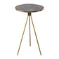 Modern Round Bar Table Artificial Wood Table Metal Base for Balcony Clearhalo 'Bar Furniture' 'Bar Tables' 'bar_tables' 'furn' 'furn_bar_tables' 'Furniture' 'Kitchen & Dining Furniture' 7263728