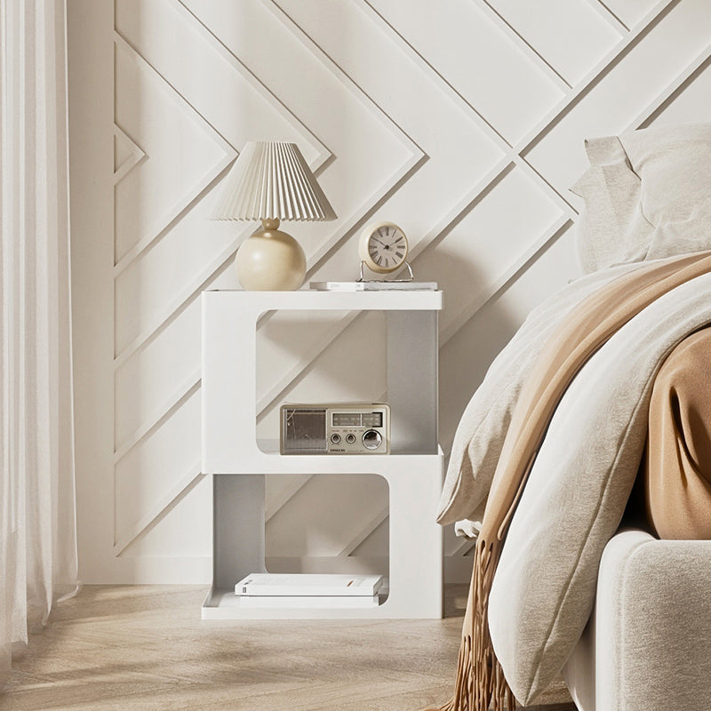 Mano di accento a apertura del comodino in metallo in metallo in metallo per la camera da letto