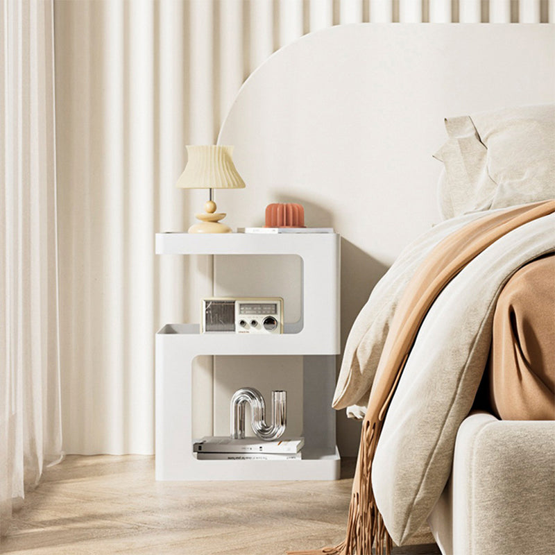 Mano di accento a apertura del comodino in metallo in metallo in metallo per la camera da letto