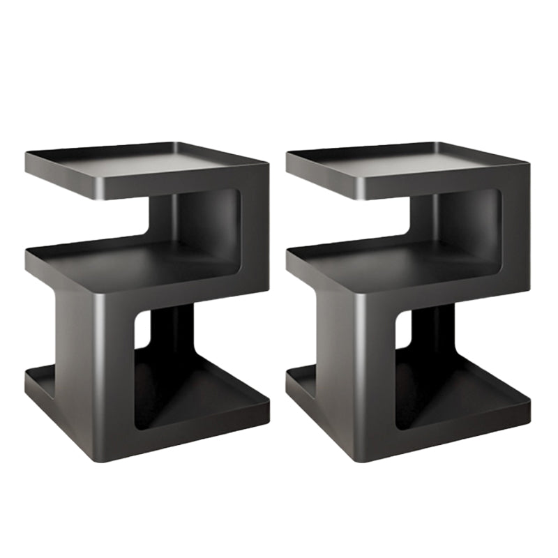 Mano di accento a apertura del comodino in metallo in metallo in metallo per la camera da letto