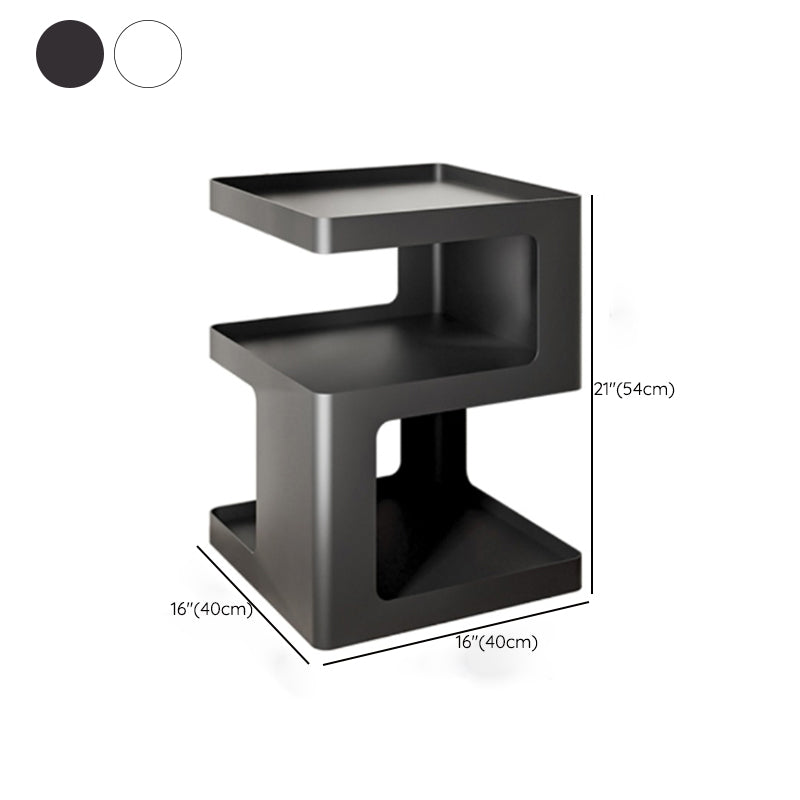 Mano di accento a apertura del comodino in metallo in metallo in metallo per la camera da letto