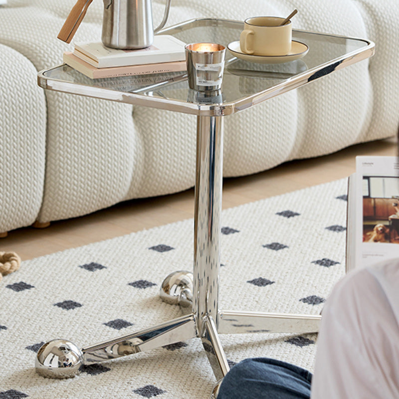 15"W Contemporary Corner Table Rectangular Accent Side Table Clearhalo 'Coffee & Accent Tables' 'End & Side Tables' 'end_side_tables' 'furn' 'furn_end_side_tables' 'Furniture' 'Living Room Furniture' 7264012