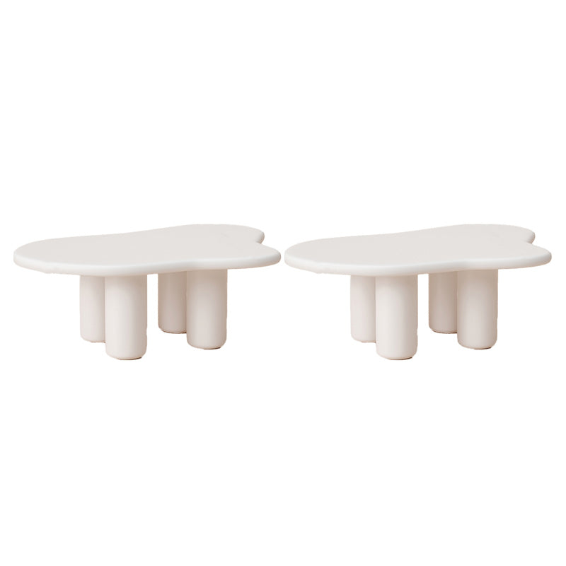 30" Wide Contemporary Corner Table Wood 4 Legs Accent Side Table White 2 Clearhalo 'Coffee & Accent Tables' 'End & Side Tables' 'end_side_tables' 'furn' 'furn_end_side_tables' 'Furniture' 'Living Room Furniture' 7264026