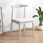 Dining Room Armless Dining Chair Rubberwood Open Back Dining Chair