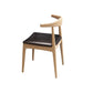 Dining Room Armless Dining Chair Rubberwood Open Back Dining Chair
