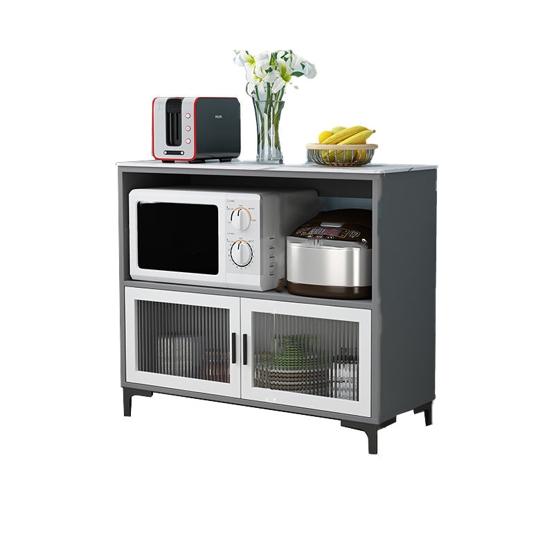 Eetkamer eiland eiland tafel moderne marmeren prep tafel met opbergkast