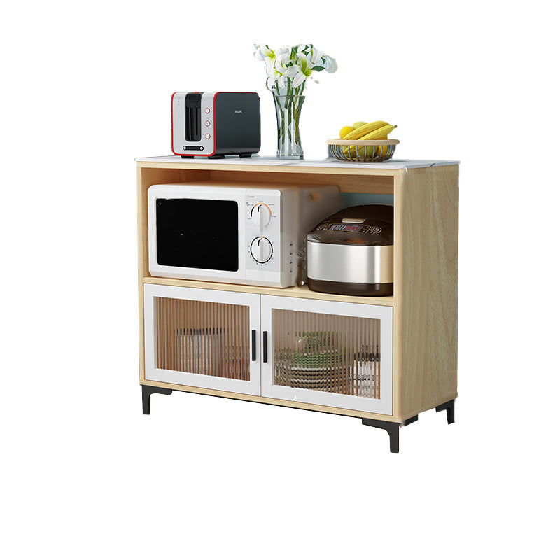 Eetkamer eiland eiland tafel moderne marmeren prep tafel met opbergkast