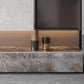 Brown Stone TV Stand Console Contemporary Media Console with Drawers Clearhalo 'furn' 'furn_tv_stands_entertainment_centers' 'Furniture' 'Living Room Furniture' 'TV Stands & Entertainment Centers' 'TV Stands & Media Storage Furniture' 'tv_stands_entertainment_centers' 7264347
