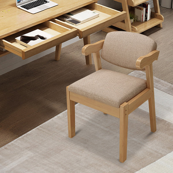 Open achterstoelen gestoffeerde eetkamerstoelen voor eetkamer