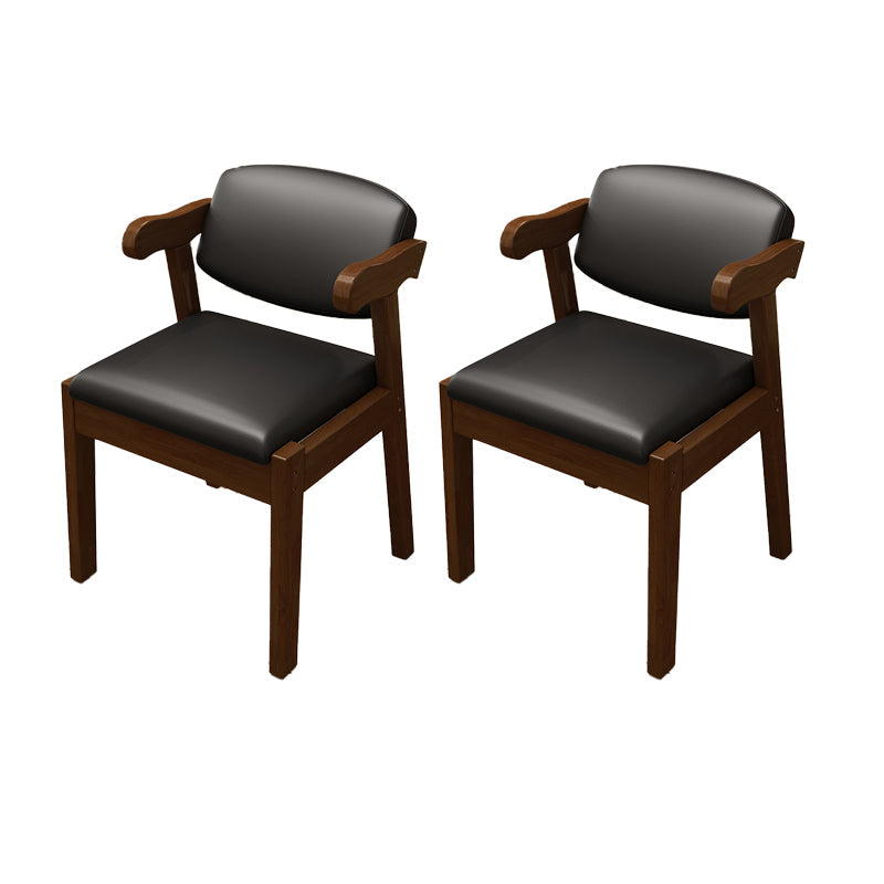 Open achterstoelen gestoffeerde eetkamerstoelen voor eetkamer