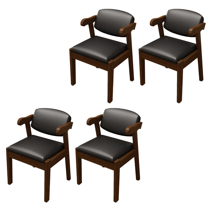 Open achterstoelen gestoffeerde eetkamerstoelen voor eetkamer