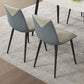 Modern Style Dining Chair Leather Low Back Side Chair for Dining Room