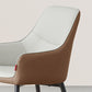 Modern Style Dining Chair Leather Low Back Side Chair for Dining Room