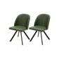Modern Style Dining Chair Leather Low Back Side Chair for Dining Room