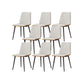 Modern Style Dining Chair Leather Low Back Side Chair for Dining Room