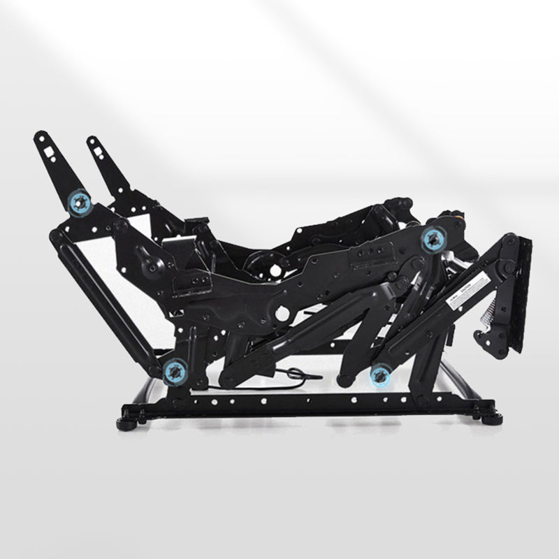 Solid Color Faux Leather Standard Recliner Metal Frame Recliner Chair Clearhalo 'Chairs & Seating' 'furn' 'furn_recliners' 'Furniture' 'Living Room Furniture' 'Recliners' 7264832