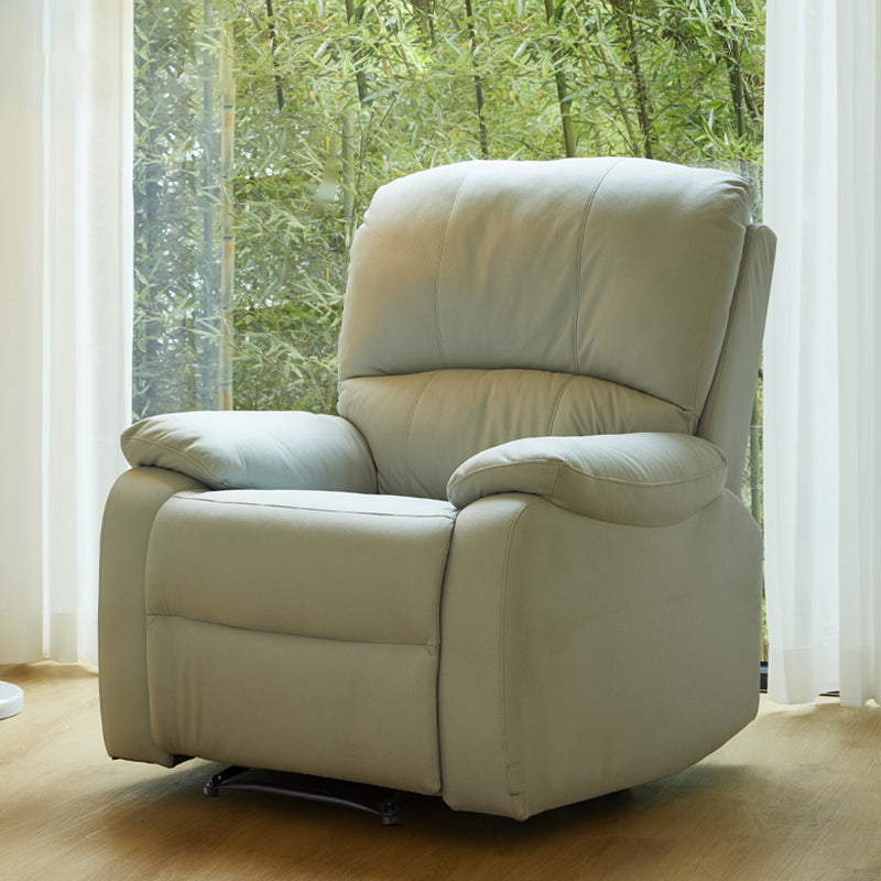 Sedia reclinabile in pelle reclinabile a poltrone