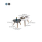 Contemporary Coffee Table Wooden 4 Legs Coffee Cocktail Table Clearhalo 'Coffee & Accent Tables' 'Coffee Tables' 'coffee_tables' 'furn' 'furn_coffee_tables' 'Furniture' 'Living Room Furniture' 7264938