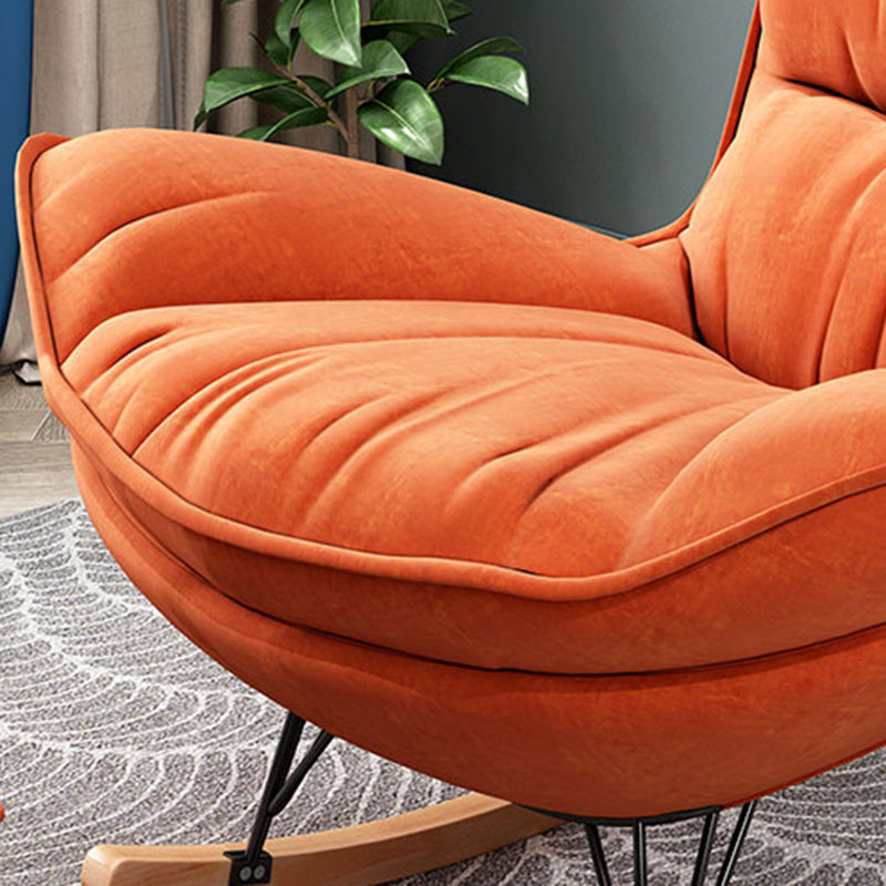 Chaise à bascule de pépinière de style moderne