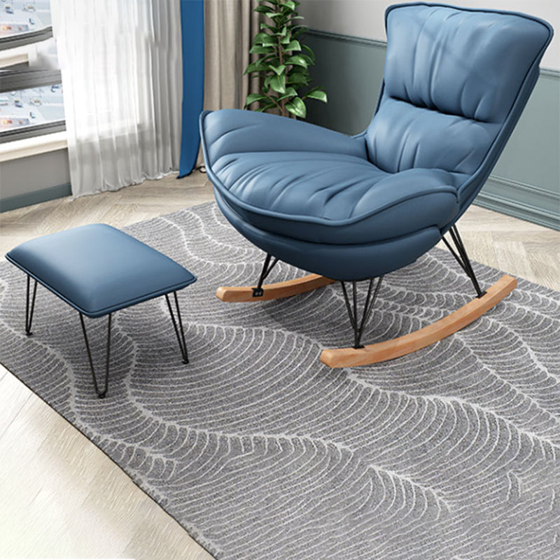 Chaise à bascule de pépinière de style moderne