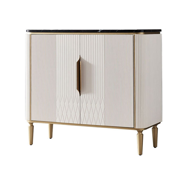 Glam Buffet Server Marble Dining Server con porte per sala da pranzo