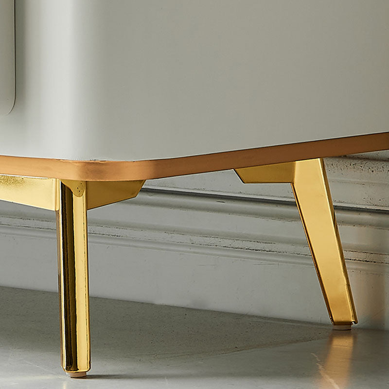 Scalapazione moderna a scaffalatura regolabile a buffet sideboard sala da pranzo credenza ingegnerizzato in legno ingegnerizzato