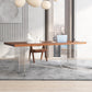 Modern Rectangle Wood Dining Table 1/2/6/7 Pieces Dining Set for Kitchen