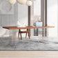 Modern Rectangle Wood Dining Table 1/2/6/7 Pieces Dining Set for Kitchen