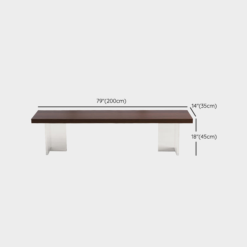 Modern Rectangle Wood Dining Table 1/2/6/7 Pieces Dining Set for Kitchen