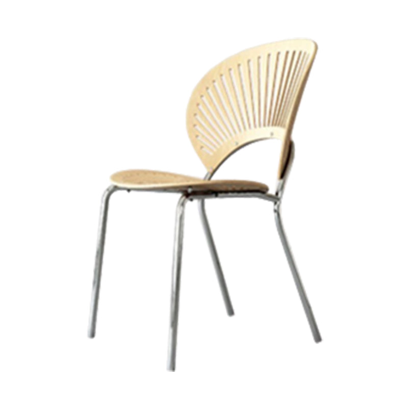 Contemporary Solid Wood Furniture 1/4/5 Pcs Dining Room Table Set in Natural