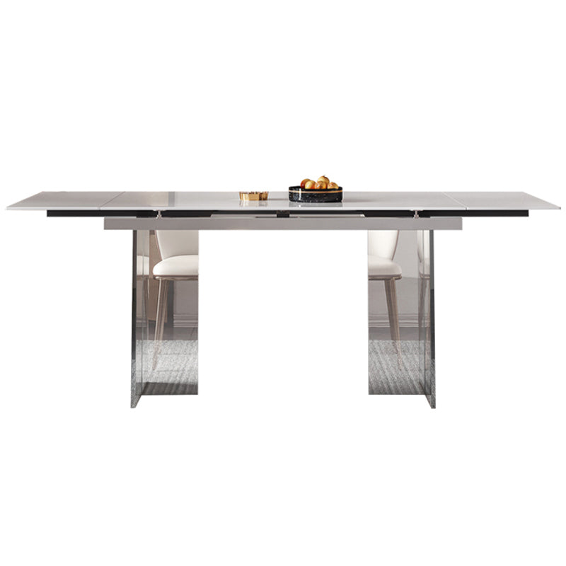 Juego de comedor moderno fijo 1/5/7 PCS Stone Dinette Set con sillas