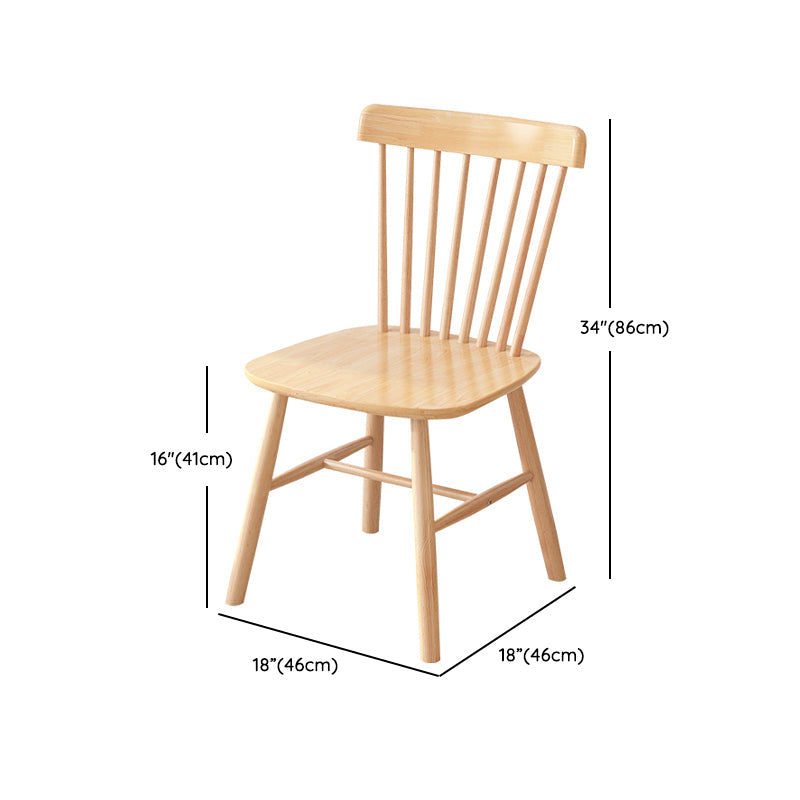 Rubber Wood Solid Wood Dining Table Set 1/2/5/7 Pieces Dining Set for Kitchen