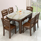 Modern Round Stone Dining Table Rubber Legs Foldable Table for Dining Room Clearhalo 'Dining Tables & Seating' 'Dining Tables' 'dining_table' 'furn' 'furn_dining_table' 'Furniture' 'Kitchen & Dining Furniture' 7266423