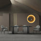 Modern Stone Rectangle Dining Table Stainless Steel Base for Dining Room Clearhalo 'Dining Tables & Seating' 'Dining Tables' 'dining_table' 'furn' 'furn_dining_table' 'Furniture' 'Kitchen & Dining Furniture' 7266470
